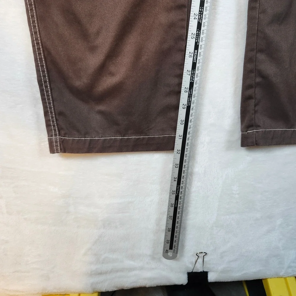 True Religion Cargo Pants Mens 34 Brown Excellent Contrast Stitch Horseshoe‎